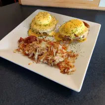 Egg-Loonadict (Eggs Benedict) in Price County